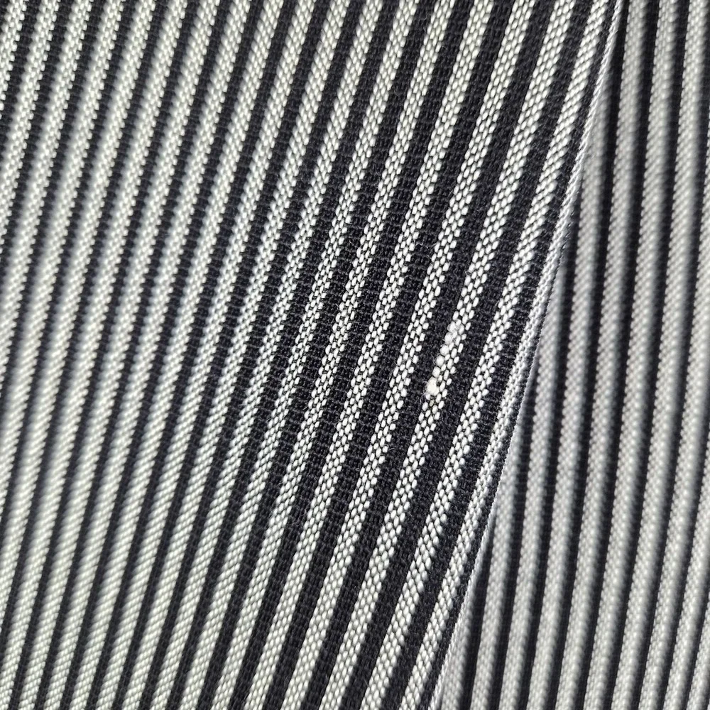 Zanetti Blazer Jacket Vest Grey Black Stripe Moda Biella Extra Fine Merino Italy